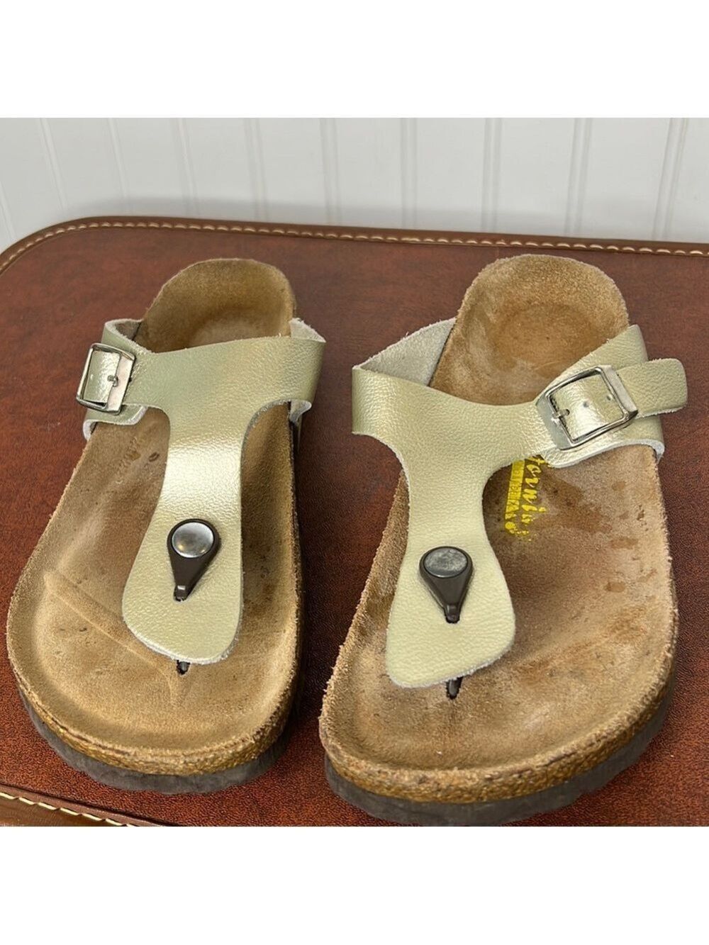 - California Footwear T Bar Sandals Size 6.5/7